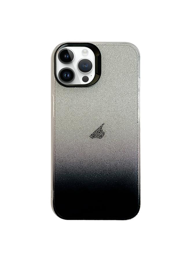 S-TOP Case For iPhone 13 Pro Double Sided IMD Gradient Glitter PC Phone Case - Image 1