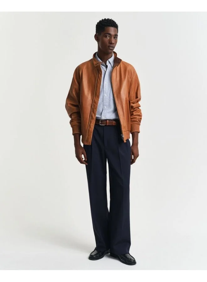 غانت قميص جانت مخطط سيزاكر عادي بأكمام قصيرة