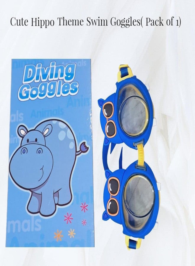 kunya Cute Cartoon Pattern Swim Goggles For kids, Waterproof Anti Frog Swimming Goggles For Youth Kids Child,No Leak Anti Frog UV Swim Goggles Teens - Image 5