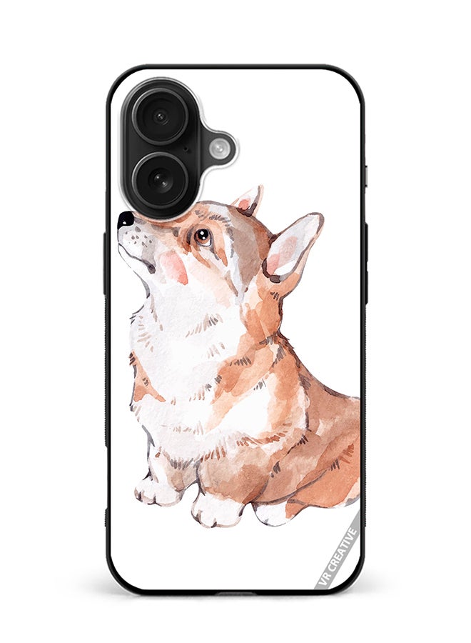 Protective Case Cover For Apple iPhone 16 Plus Cute Fox Design Multicolour