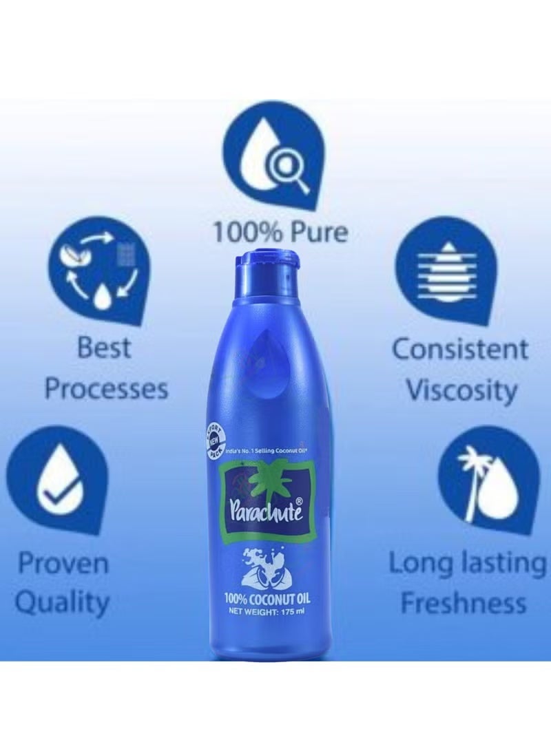 باراشوت زيت جوز الهند باراشوت ١٠٠٪؜ - ١٧٥ مل - Image 3