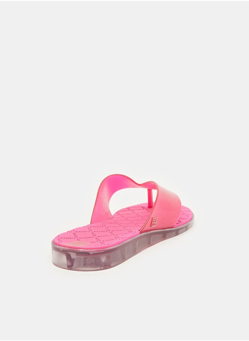 Zaxy - FEM-ZAXY   MOMENT   THONG   FEM  SLIPPER-PINK - Image 1