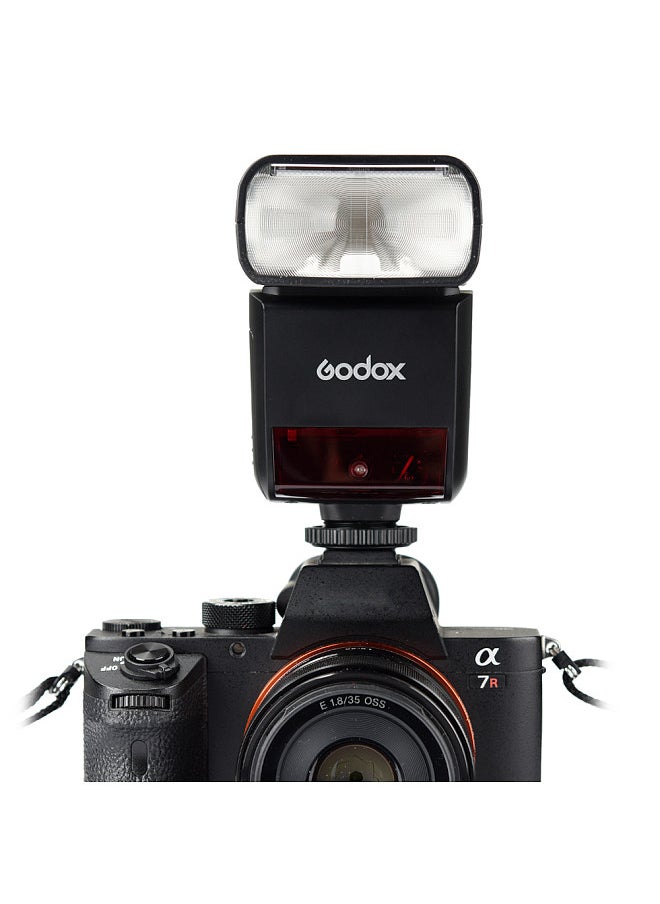 Godox - V350S Compact Size 2.4G Wireless Speedlite Master/ Slave Camera Flash TTL 1/8000s HSS Built-in 2000mAh Li-ion Battery with Battery Charger - Image 1