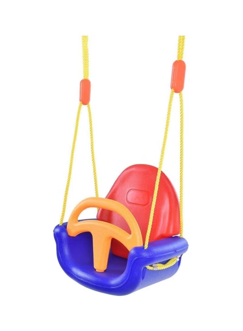 أرجوحة أطفال 3 في 1، أرجوحة قابلة للفصل وآمنة للأطفال الصغار، مقعد معلق في الفناء - Image 1