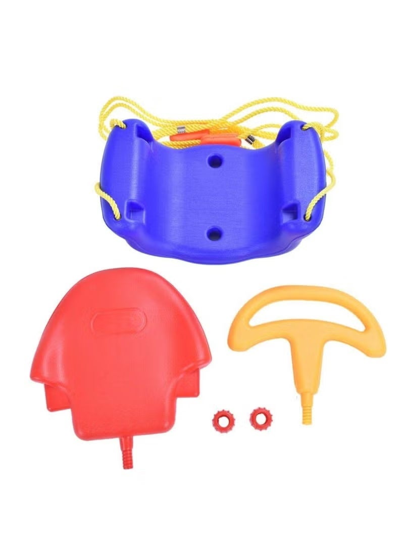 أرجوحة أطفال 3 في 1، أرجوحة قابلة للفصل وآمنة للأطفال الصغار، مقعد معلق في الفناء - Image 2