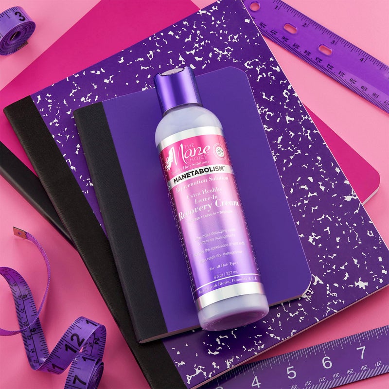 The Mane Choice Manetabolism Leave In Conditioner, 8 oz, Rejuvenation Solution Leave-In Recovery Hair Cream & Detangler with Biotin & Vitamins, Helps Recover Dry, Damaged Hair, Paraben & Sulfate Free - Image 2