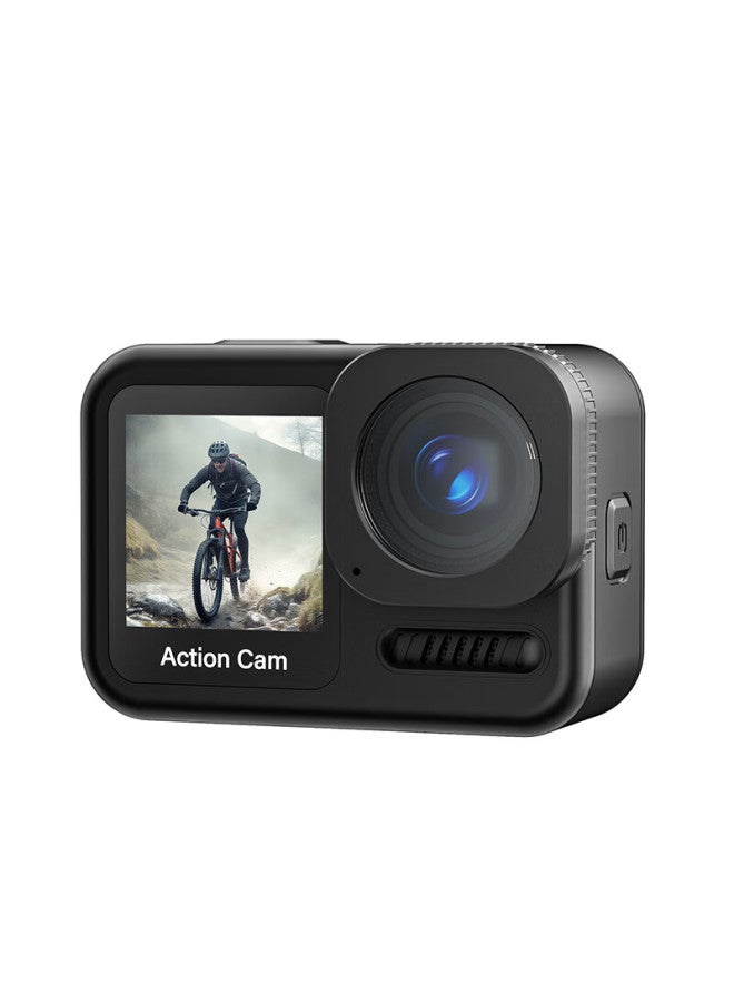 Caizu 4k60p Video Action Camera, Motorcycle Mountain Road Cycling Skiing Vlog Portable Anti-shake Bicycle Recorder Handheld Portable For Annual Meetings, Awards, Gifts
