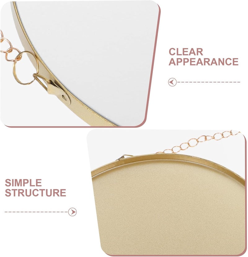 Temp & permanent project compatible Nordic Style Wall-Mounted Makeup Mirror Small Iron Art Frame Bathroom Vanity Hanging Mirror for Dormitory and Toilet Use Standard fit Land transit & shipment compatible Backup reserve local stock Cost effective fine quality Proper storage environment Easy assemble Growing order stock support Various size alternatives Flexible sizing options Elegant practical design Demand fit global economical quality Flexible trendy construction Salt resistant coating Strategic warehouse site Stable inert material Balanced universal design Globally selected raw material Good ventilation Global upgraded practical design Simple practical structure Sand resistant Local trackable shipment Flexible anti-break All user friendly build - Image 3