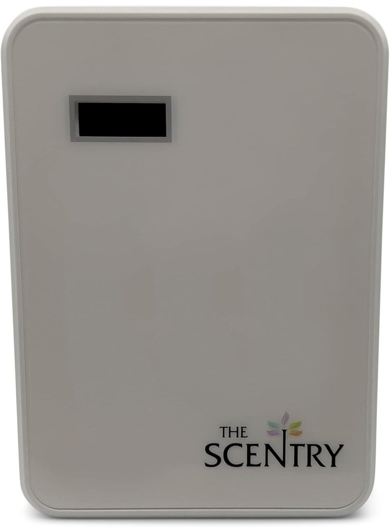 The Scentry جهاز توزيع الروائح الذكي واي فاي (آلة معطر الهواء) (أبيض) ، موزع ذكي ، آلة زيت أساسي ، تحكم عبر تطبيق موبايل ، موزع هادئ - Image 1