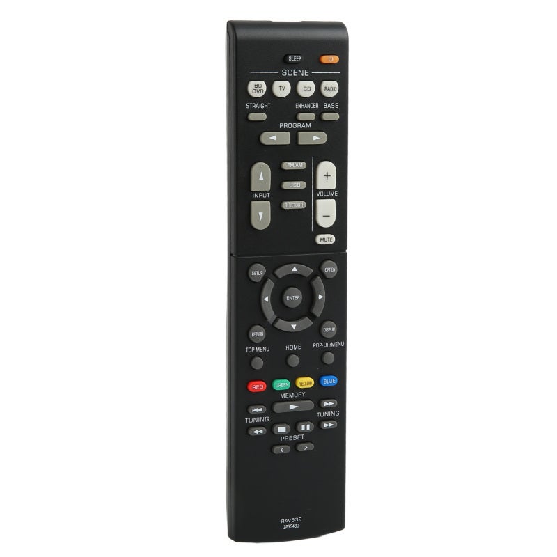 Remote Control for RX V383 RX R383BL RX V379 HTR 3068 Home Theater Receiver - Easy Access Replacement Receiver Remote Control with Ergonomic Design for Home Audio Systems - Image 2