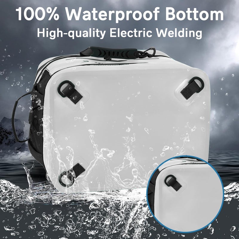 Morxplor Waterproof Pvc Material Paddleboard Cooler Deck Bag,40 Cans Sup Deck Cooler Bag,Cooler Bag For Paddleboard,Lunch Box Cooler Insulated Bag,Camping Cooler Bag,Kayak Cooler Bag - Image 5