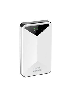 4G LTE & Wi-Fi 6 Pocket Router - White