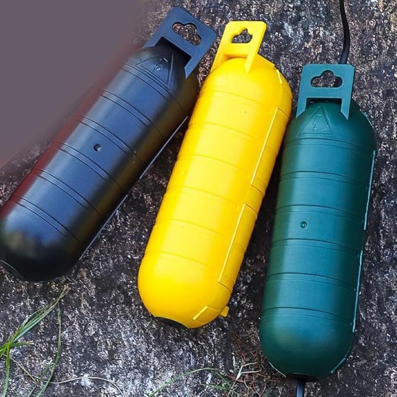 غطاية تمديد خارجي أخضر واقية من الماء لحماية الأسلاك الكهربائية - Image 3