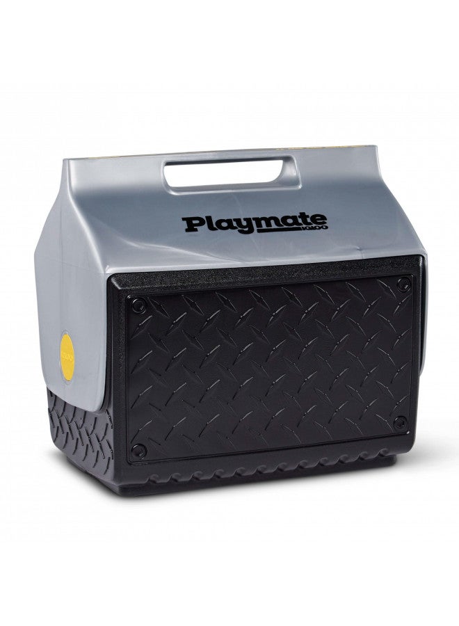 Igloo The Boss Playmate Cooler, Black/Grey, 14 Qt - Image 1