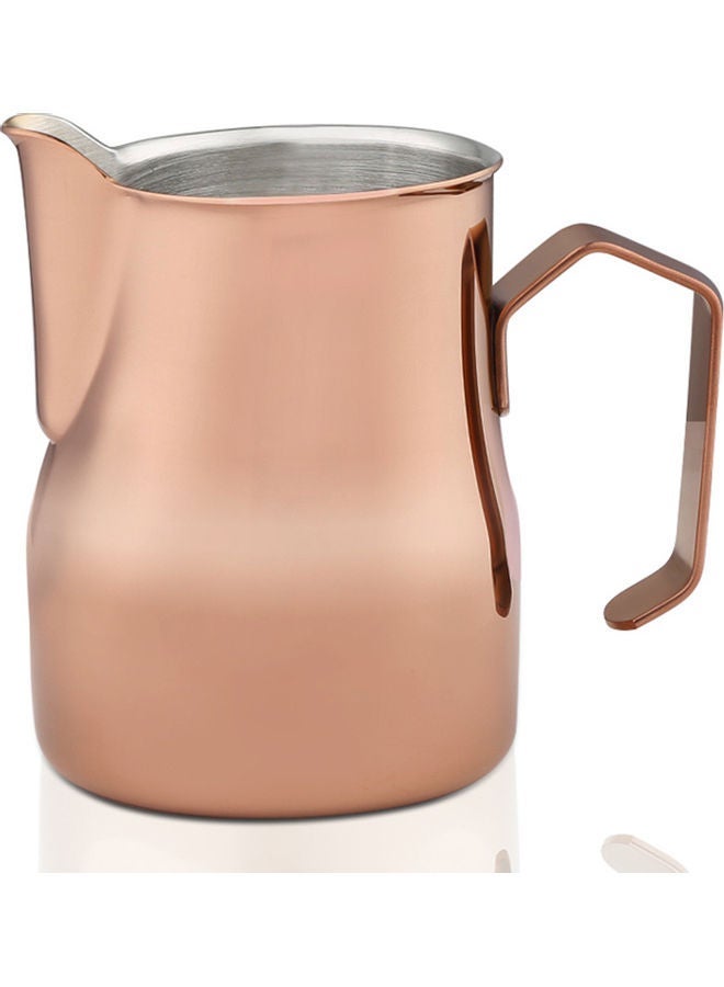 NIBEMINENT Milk Frother Pitcher Golden 12.00 x 8.50 11.50cm  - Image 1
