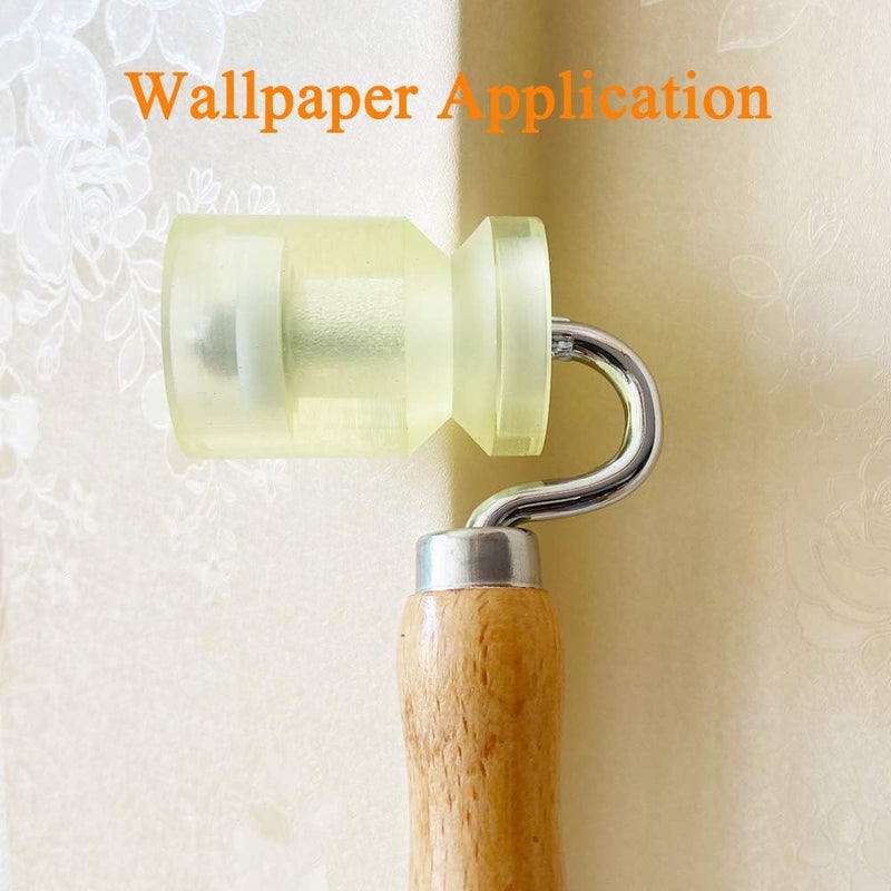 CARTINTS Rubber Seam Roller, Wallpaper Roller for Auto Car Audio Sound Deadening Application, Sound Heat Insulation Mat Wallpaper Application, Perfect for Processing Edges - Image 5