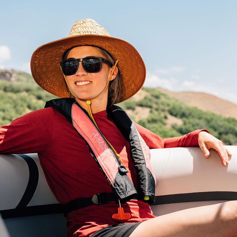 Onyx A/M-24 Automatic/Manual Inflatable Life Jacket, U.S. Coast Guard Approved, Low Profile, Compact Design, Manual Convertible Inflation Option - Image 3