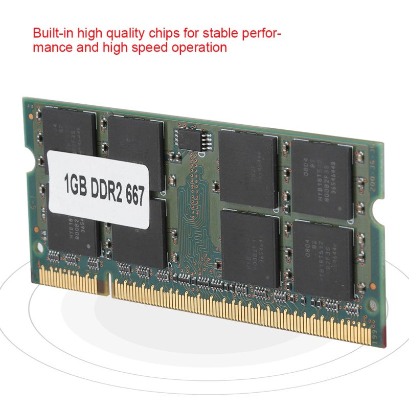 ذاكرة سطح المكتب 1 جيجابايت DDR2 PC2-5300 667 ميجاهرتز عالية الأداء للوحات الأم من إنتل وAMD - تشغيل مستقر عالي السرعة - Image 2