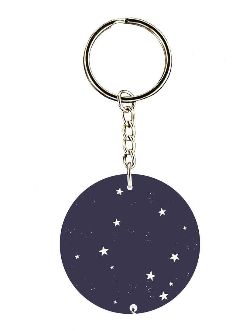 RKN Stars Double Side Printed Keychain