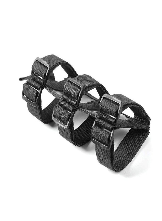 JeCar Fire Extinguisher Holder Adjustable Extinguisher Mount Strap Compatible with Jeep Wrangler 1987-2023 JK JL TJ CJ YJ & 2020 Jeep Gladiator JT, Black - Image 2