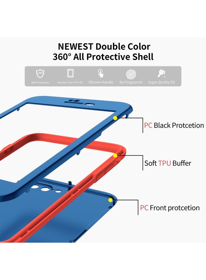 S-TOP Case For iPhone 8 Plus / 7 Plus Two Color Full Protective 3-in-1 Phone Case - Image 4