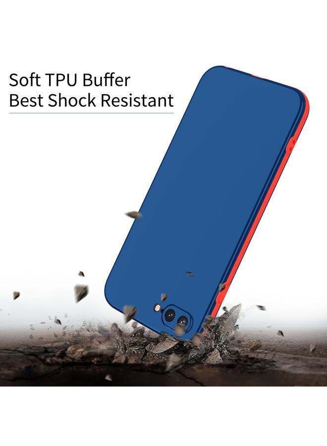 S-TOP Case For iPhone 8 Plus / 7 Plus Two Color Full Protective 3-in-1 Phone Case - Image 3