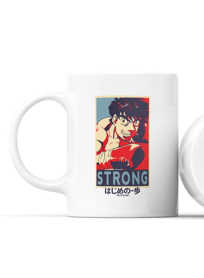LIT Hajime No Ippo Mug Hajime No Ippo Mug for Coffee Ippo Makunouchi Gift Mug Strong Hajime No Ippo Hope Poster Style anime-Anime Fan Gift - Image 2