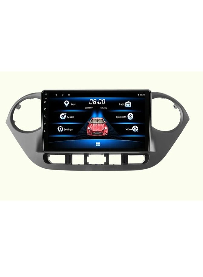 MNT The Hyundai i10 2014 - 2018 screen is part of the car's infotainment system. It runs on Android and supports features like Apple CarPlay and Android Auto, allowing you to easily connect your smartphone. It also offers a high resolution of up to 1080 pixels, making it excellent for displaying information and maps clearly. - Image 4