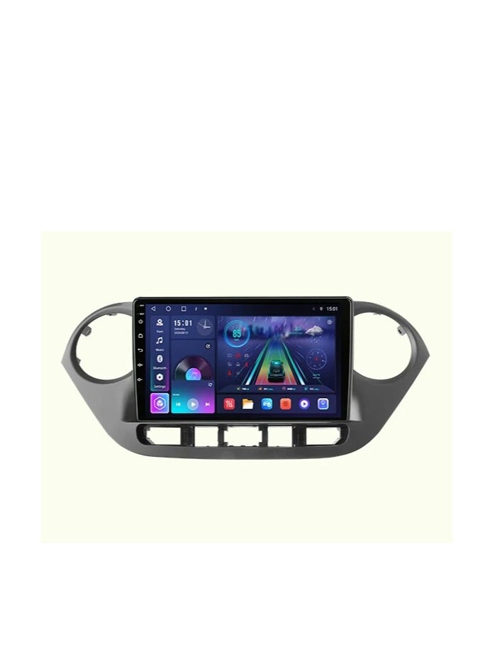 MNT The Hyundai i10 2014 - 2018 screen is part of the car's infotainment system. It runs on Android and supports features like Apple CarPlay and Android Auto, allowing you to easily connect your smartphone. It also offers a high resolution of up to 1080 pixels, making it excellent for displaying information and maps clearly. - Image 2