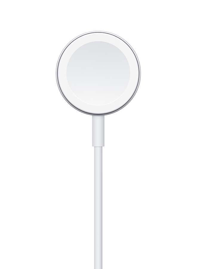 NIBEMINENT USB-C Magnetic Charger For Apple Watch White  - Image 2