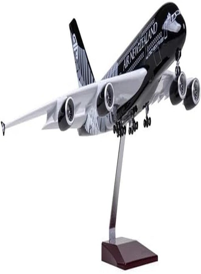 Breatoi! Diecast Aeroplane Display Model with Light : (A380 Newzealand Airlines) - Image 1