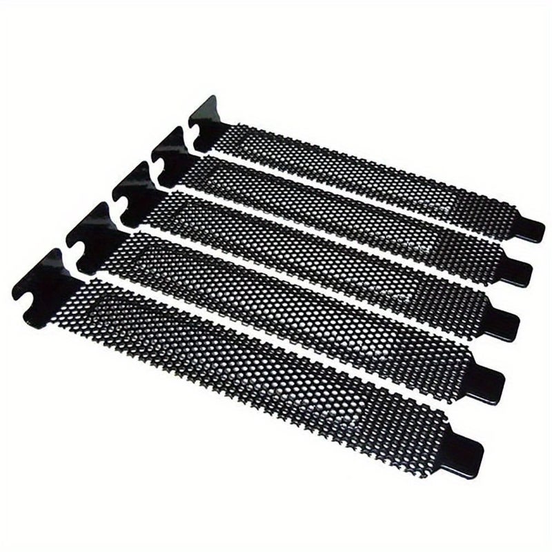 1pc PCI Slot Cover Ventilation Filter Blanking Plate Hard Metal With Screws Bezel Bit Expansion Plug For Desktop PC Computer Case - Image 1