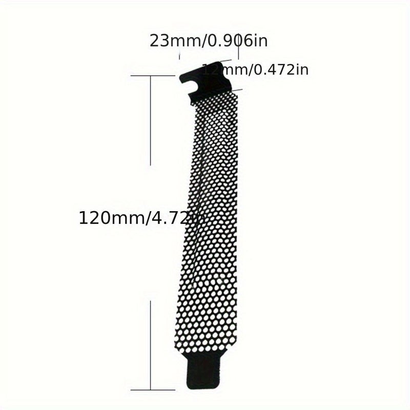 1pc PCI Slot Cover Ventilation Filter Blanking Plate Hard Metal With Screws Bezel Bit Expansion Plug For Desktop PC Computer Case - Image 2