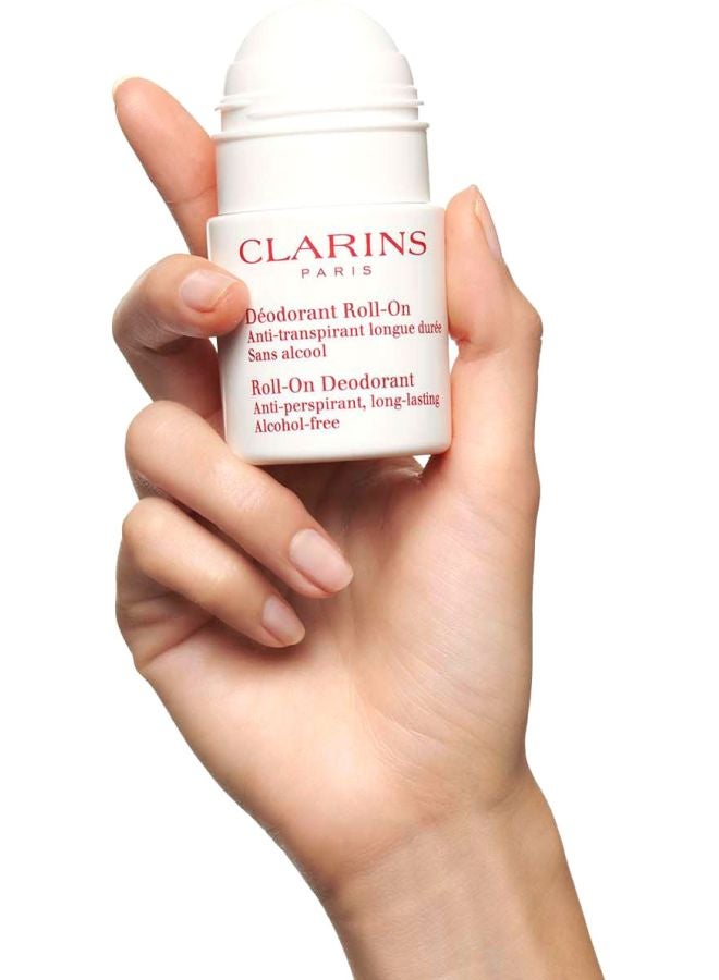 CLARINS Roll On Deodorant And Antiperspirant For Unisex 50ml - Image 3