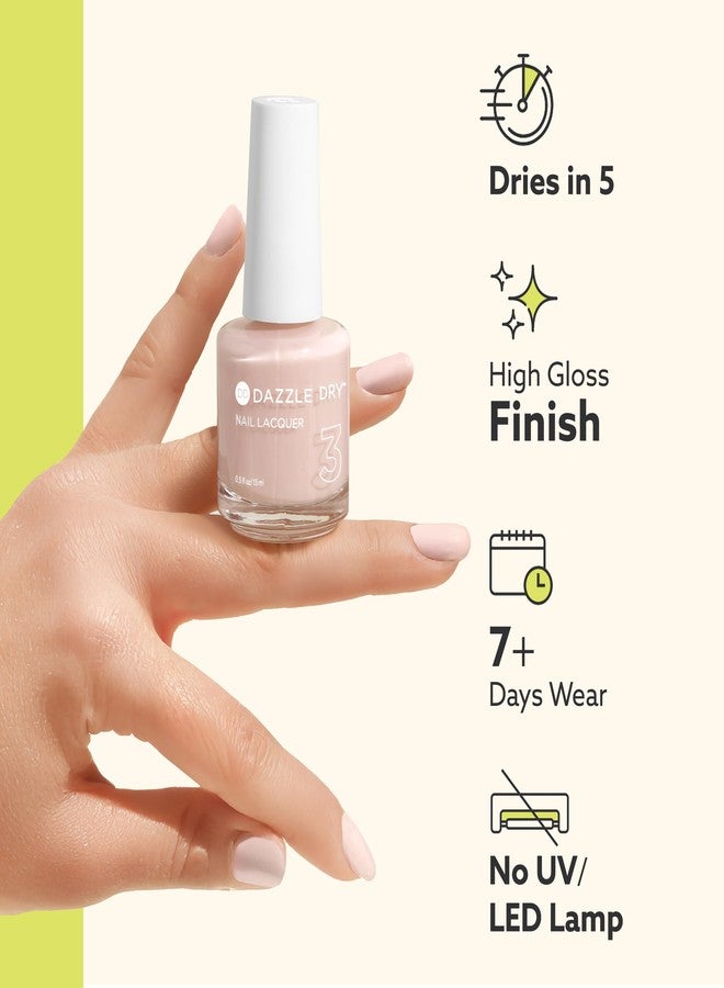 Dazzle Dry Remove Non-Acetone, Spearmint + Eucalyptus Essential Oil Lacquer Remover, 4 Fl Oz (120 mL), Menda Pump - Image 4