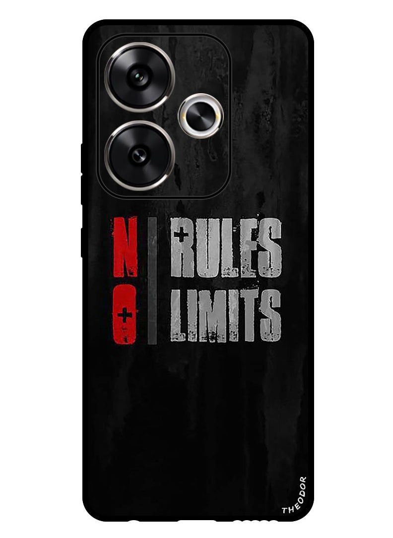 Theodor Protective Case Anti Scratch Shock Proof Bumper Cover For Xiaomi Redmi Turbo 3 No Rules  - Image 1