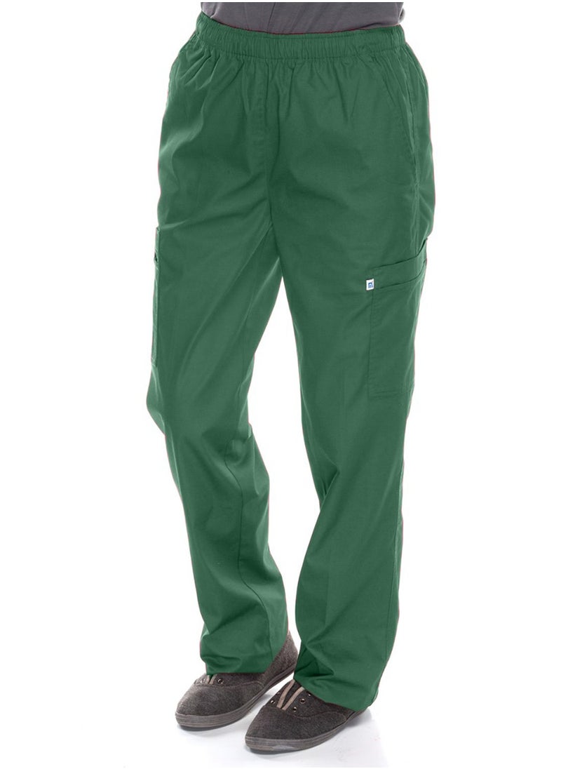 Meridian Meridian Lab Uniforms Tailored Fit Classic cargo Scrub Pants Sporty and Comfy Full Elastic Scrub Pant Full Elastic Waistband Jogger for Men and Women  - Image 2