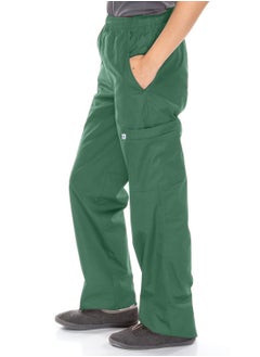 Meridian Meridian Lab Uniforms Tailored Fit Classic cargo Scrub Pants Sporty and Comfy Full Elastic Scrub Pant Full Elastic Waistband Jogger for Men and Women  - Image 3