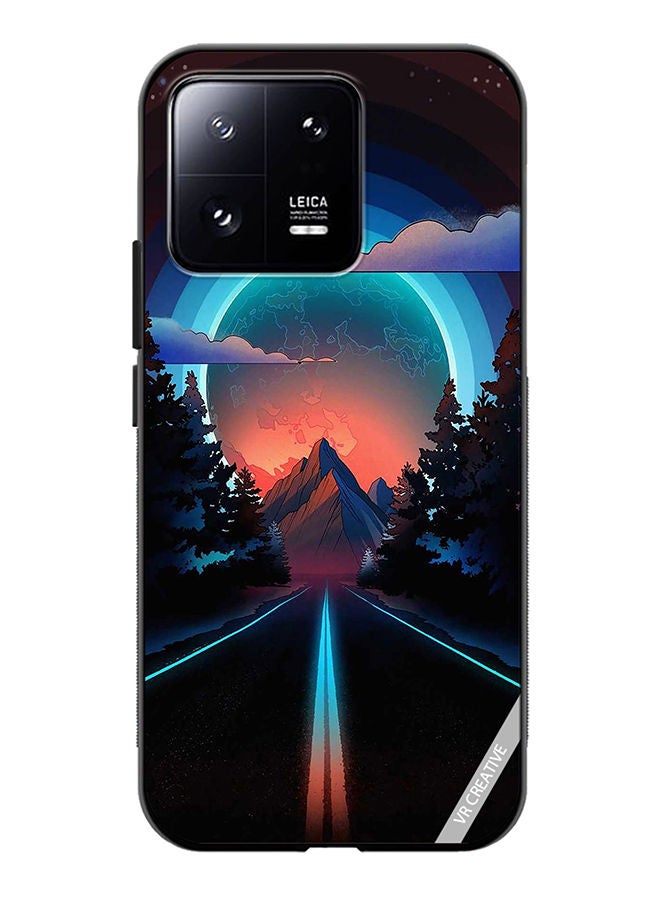 VR CREATIVE Protective Case Cover For Xiaomi 13 Road To Paradise Design Multicolour - Image 1