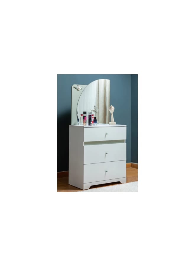 قباني فرنتشر غرفة نوم المدينة MDF بيضاء - Image 4