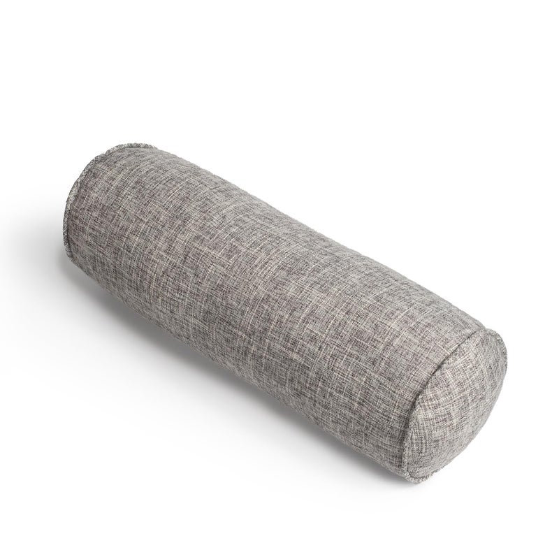 FINEASY Round Neck Pillow Roll Cervical Support Pillows Neck Pain Relief Cylinder Bolster Pillows with Removable Washable Cover 16 Inches Long x 6 Inch Diameter