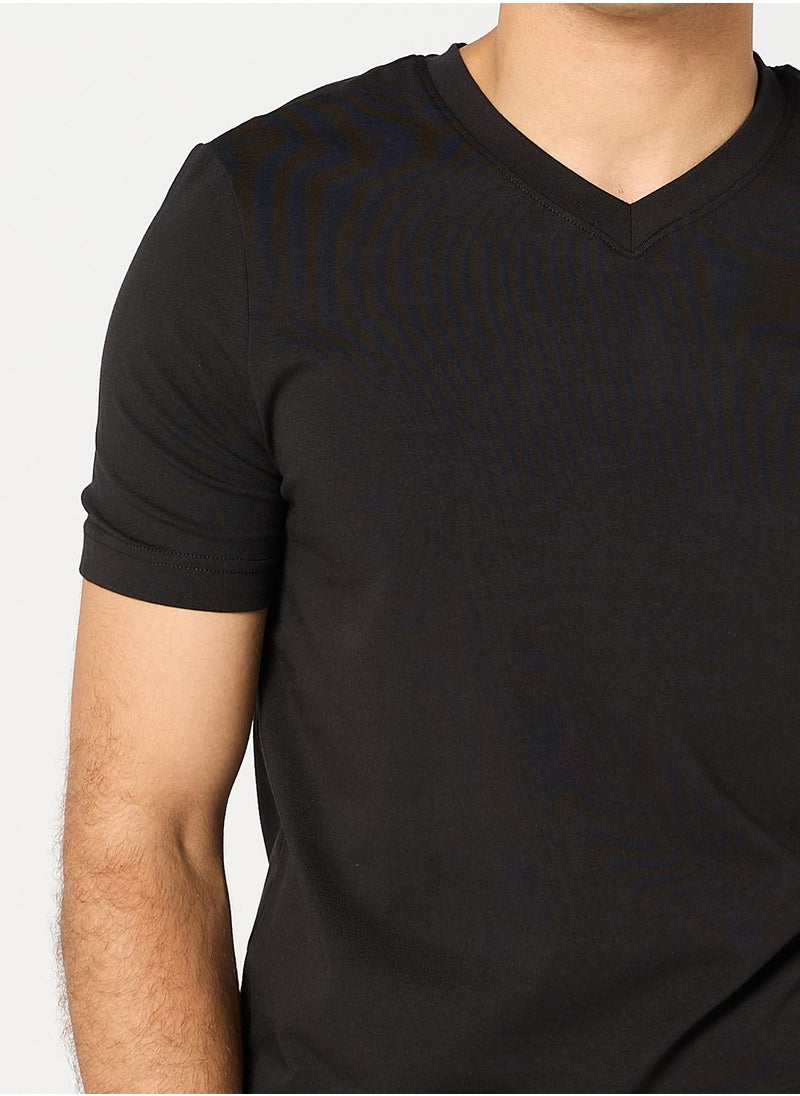 Al Nasser تي شيرت رجالي بقصّة Slim Fit  - Image 4