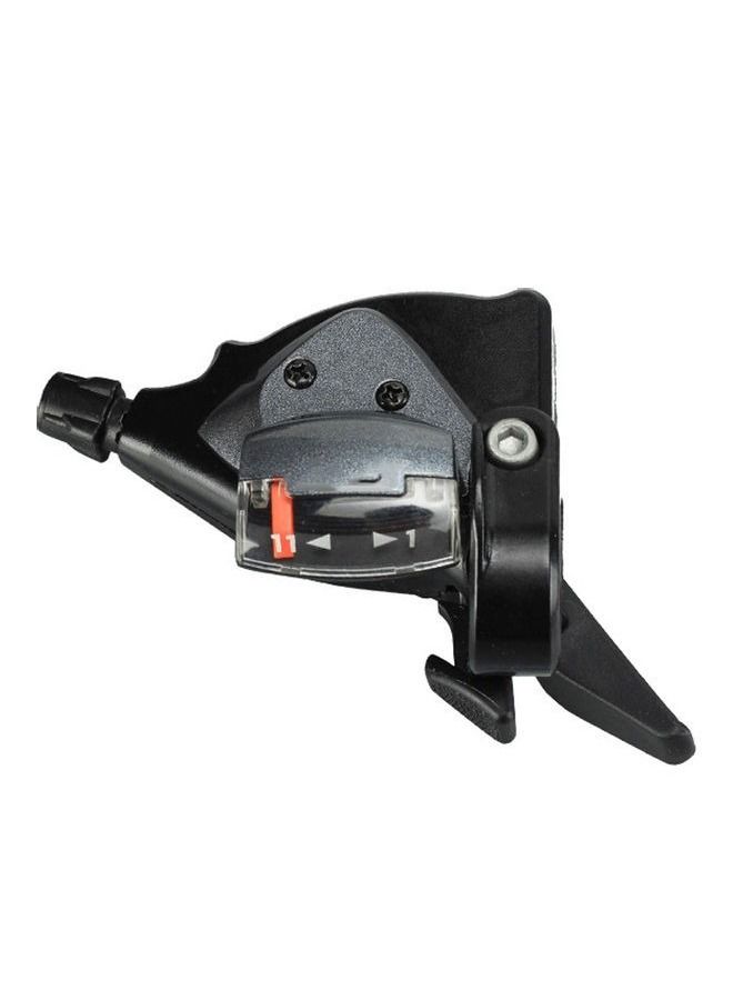 Generic Aluminum Alloy Principal Part Resin Outshell Bike Speeds Shifter Trigger Set Left 3-speed Right 8/9/10/11-speed Adjustable  - Image 2