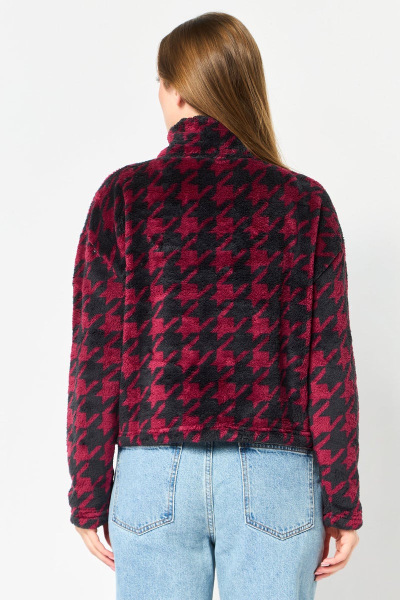 POOF Warm And Cozy By Poof Women Textured Sweater, Multicolor - Image 3