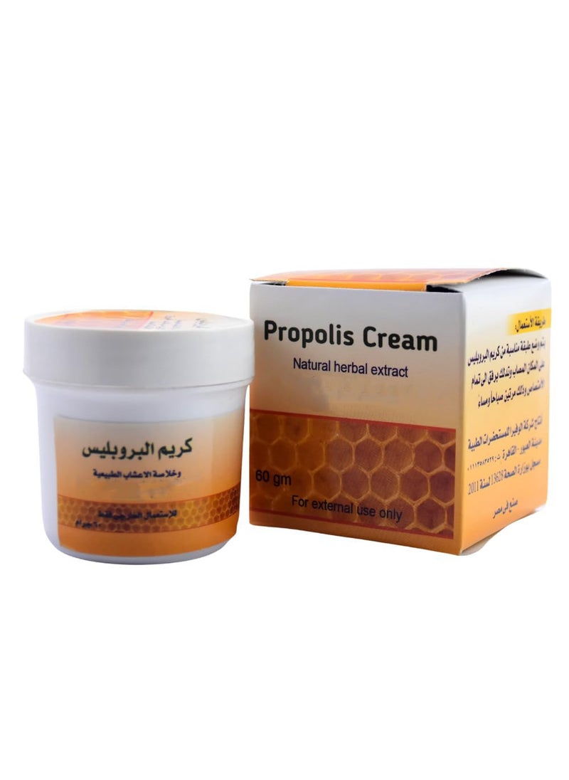bonballoon - bonballoon 4 Pack 211 oz  60 gm Each Pack Bee Propolis Herbal Cream With Honey Bee Wax  Aloe Vera Natural Smoothing Smoothe Skin Care All Body Face Hand - Image 1
