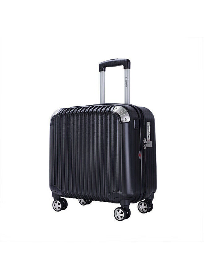 Summit Luggage Suitcase With Spinner Wheels, Small 16-inch Carry-on With Usb Port, Lightweight Pc338tcu Black - Image 3
