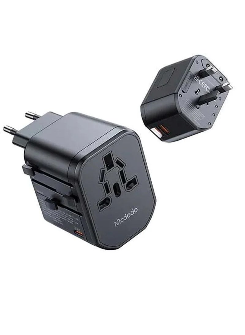 MCDODO CP-3471 20W PD FAST CHARGING UNIVERSAL TRAVEL ADAPTER - Image 3