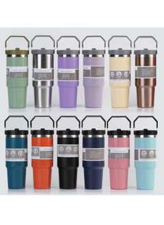 TIGER 900ml Stainless Steel Leak-Proof Travel Tumbler Mug – Double Wall Vacuum Insulated Sipper Bottle with Straw & Lid, Perfect for Car, Office, Travel & Gym (Black)  - Image 5
