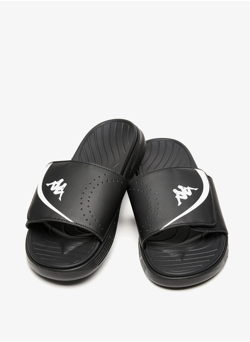 Kappa Men's Logo Print Slip-On Slide Sandals  - Image 2