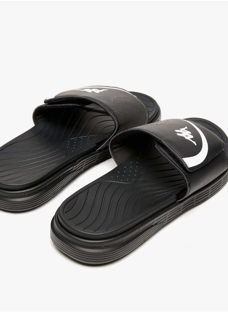 Kappa Men's Logo Print Slip-On Slide Sandals  - Image 3